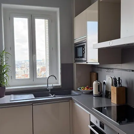 Amazing View In Montmartre, 2 Min From Sacre-coeur Apartman Párizs